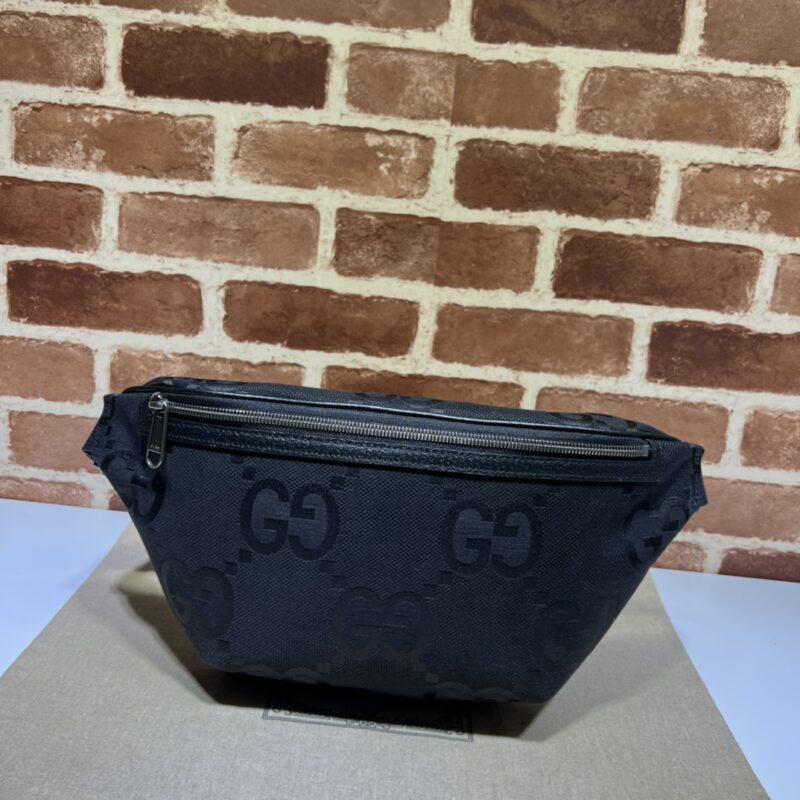 Replica Gucci Double G Waist Bag Black - best quality luxury bag dupe