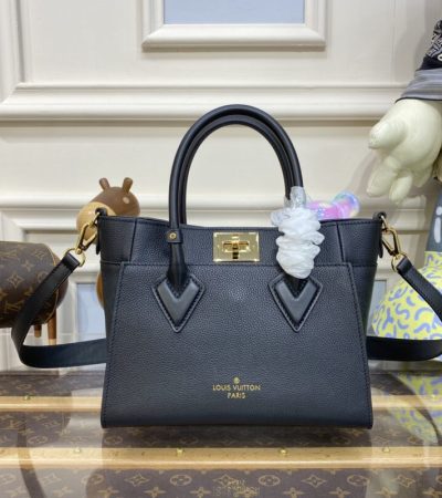 Replica Louis Vuitton On My Side PM Full Black - premium-grade designer purse dupe