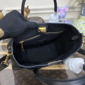 Replica Louis Vuitton On My Side PM Full Black - best quality luxury bag dupe