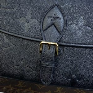 Replica Louis Vuitton Nano Diane Satchel Black - high-accuracy replica luxury purse