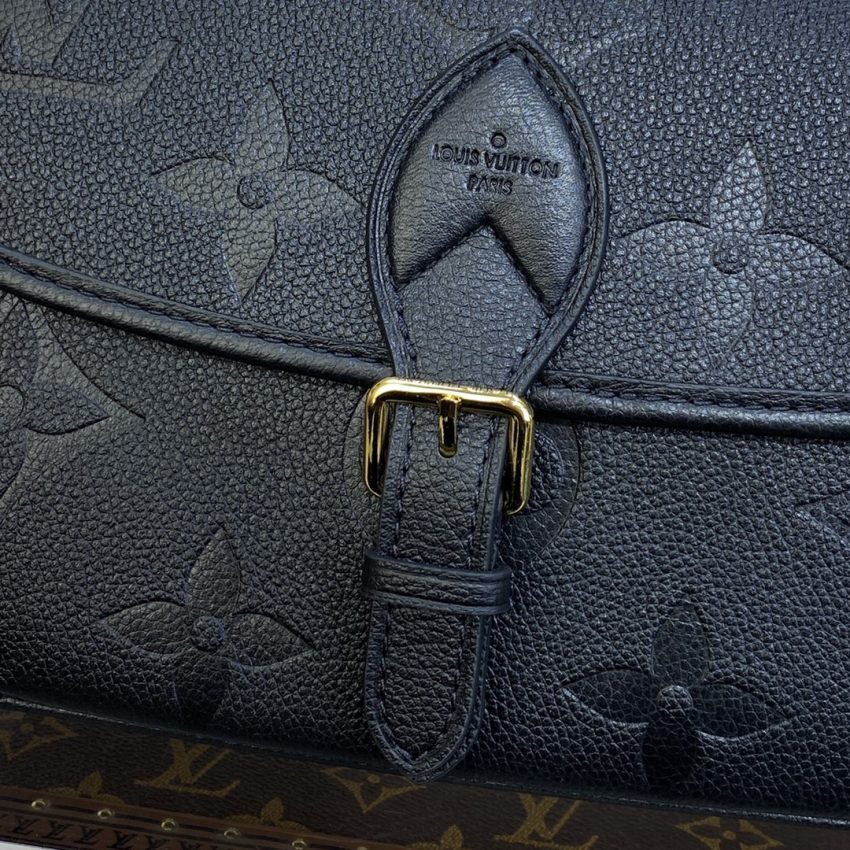 Replica Louis Vuitton Nano Diane Satchel Black - high-accuracy replica luxury purse