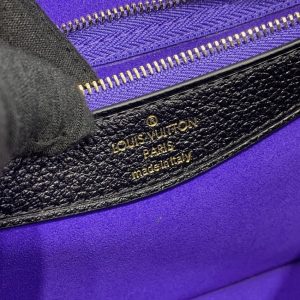 Replica Louis Vuitton Nano Diane Satchel Black - realistic designer-inspired fake bag