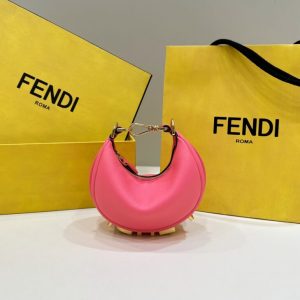 Replica Fendi Fendigraphy Small Pink - high-end fake designer purse