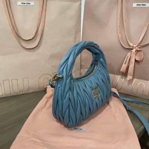 Replica Miu Miu Wander Blue - high-quality designer bag clone