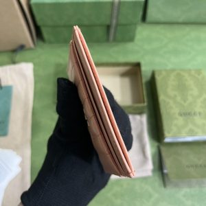 Replica Gucci Marmont Card Holder Pink - elite superclone designer purse