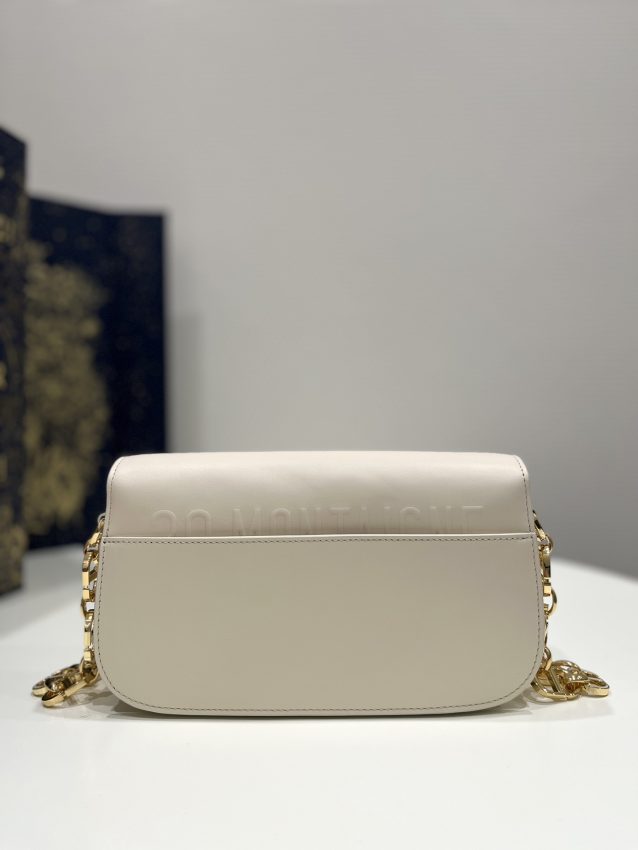 Replica Dior 30 Montaigne Avenue Bag White - high-quality designer bag clone