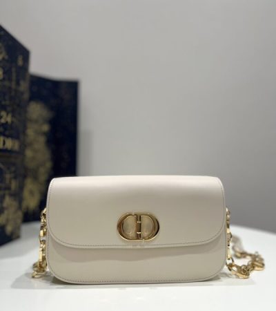 Replica Dior 30 Montaigne Avenue Bag White - elite superclone designer purse