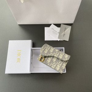 Replica Dior Bloom Card Holder Beige - top-tier luxury replica shoulder bag