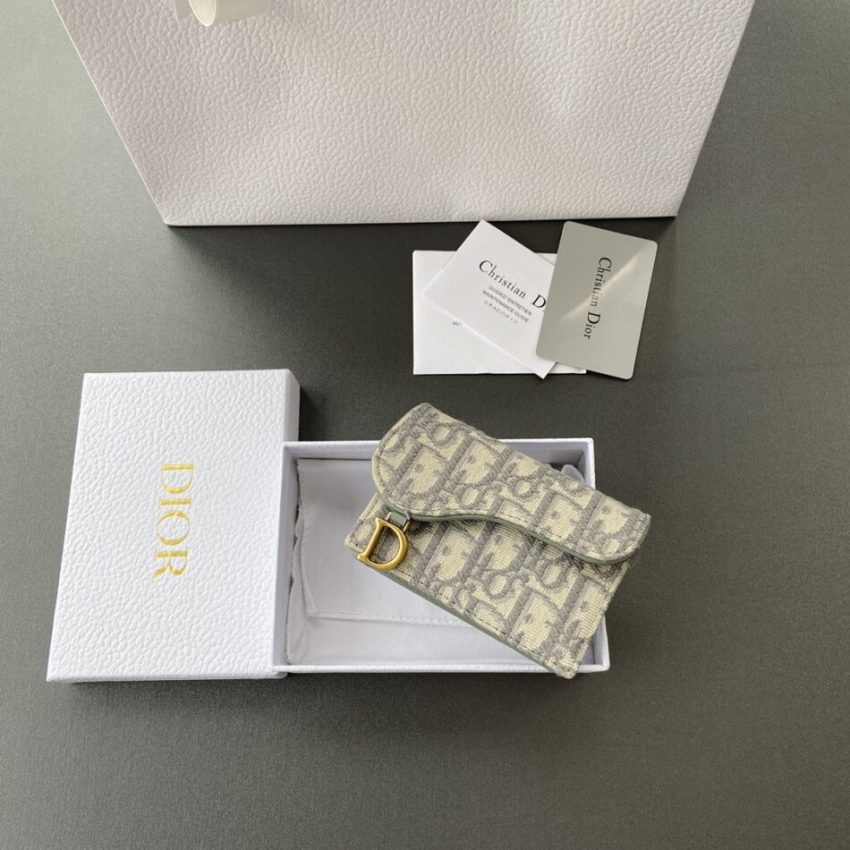 Replica Dior Bloom Card Holder Beige - top-tier luxury replica shoulder bag