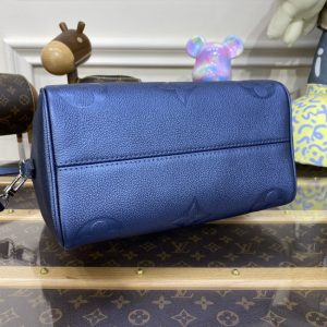 Replica Louis Vuitton Speedy Bandouliere 25 Dark Blue - top-tier luxury replica shoulder bag