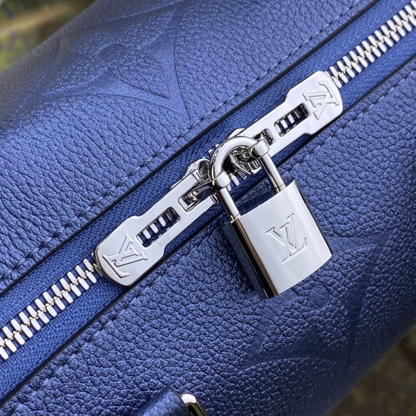 Replica Louis Vuitton Speedy Bandouliere 25 Dark Blue - high-accuracy replica luxury purse