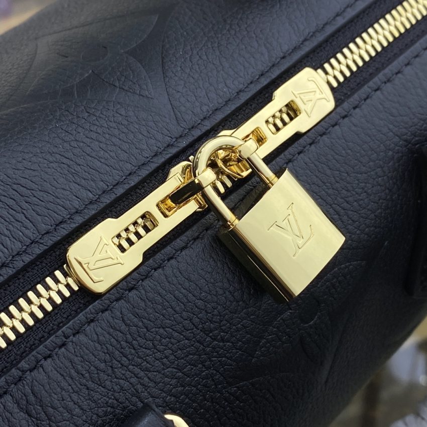 Replica Louis Vuitton Speedy Bandouliere 25 Black - realistic designer-inspired fake bag