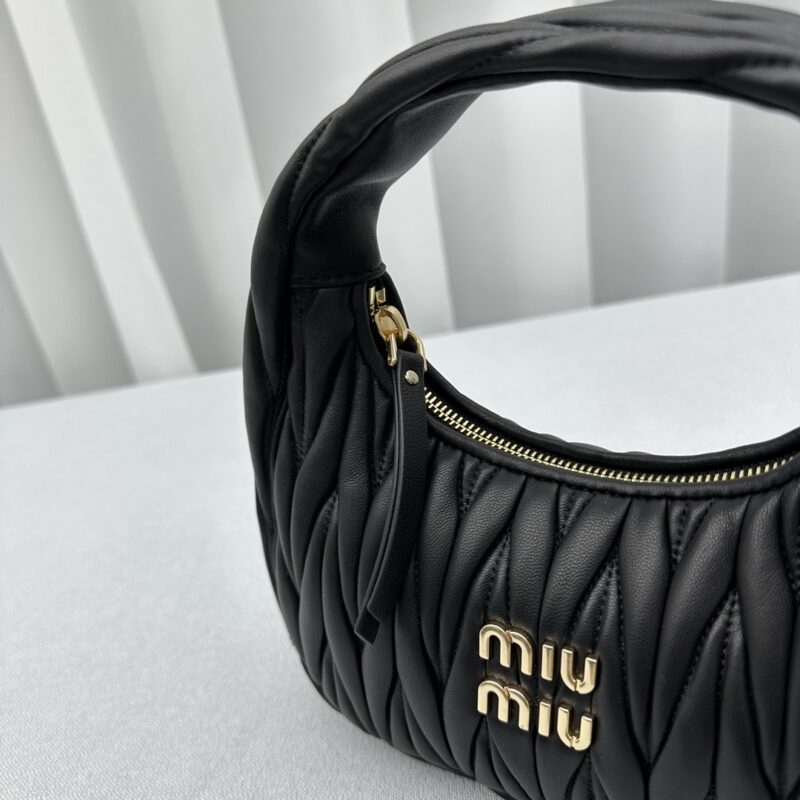 Replica Miu Miu Wander Black - elite superclone designer purse