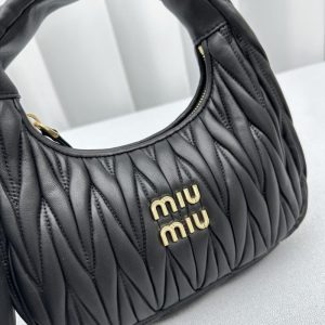Replica Miu Miu Wander Black - high-quality designer bag clone