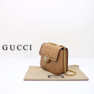 Replica Gucci Gucci Deco Double G Nude - elite superclone designer purse