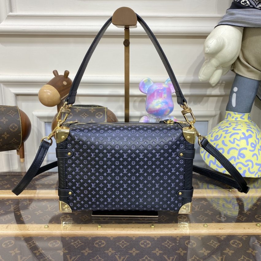 Replica Louis Vuitton Side Trunk Black - top-rated replica designer bag
