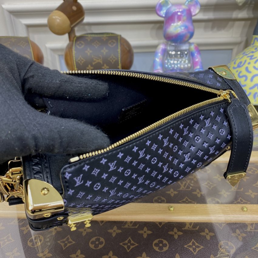 Replica Louis Vuitton Side Trunk Black - authentic-look luxury purse replica
