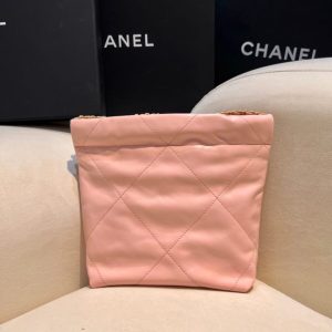 Replica CHANEL 23s Mini Garbage Bag Pink - high-accuracy replica luxury purse