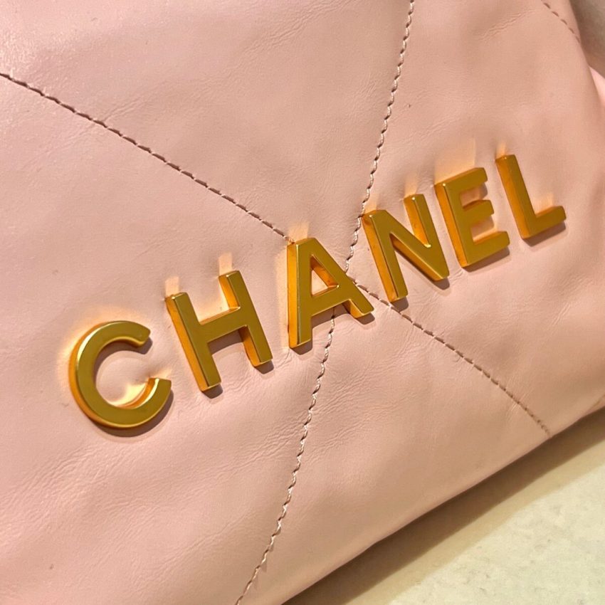 Replica CHANEL 23s Mini Garbage Bag Pink - 1:1 designer replica handbag