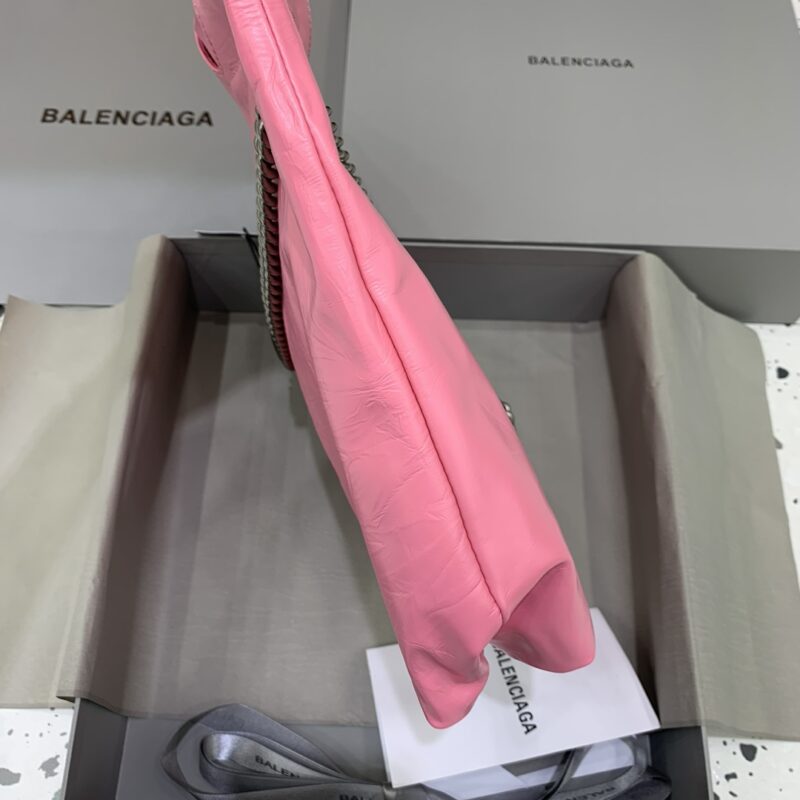 Replica Balenciaga Crush Small Tote Pink - top-tier luxury replica shoulder bag