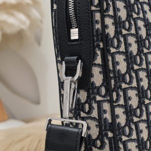 Replica Dior Oblique Briefcase White - high-quality designer bag clone