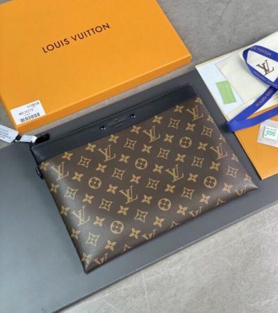 Replica Louis Vuitton To Go Pochette Brown - elite superclone designer purse