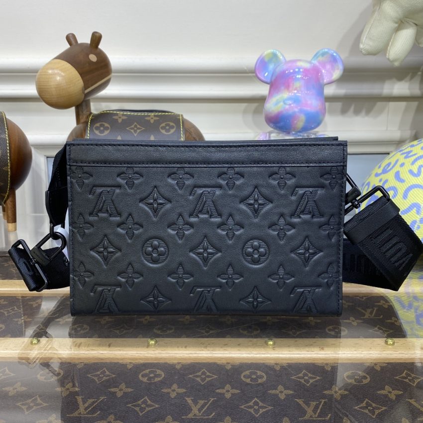 Replica Louis Vuitton Gaston Wearable Wallet Black - high-quality designer bag clone