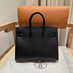 Replica Hermes Top Quality Replica Bag ShopEpsom Black Noir Gold - 1:1 designer replica handbag