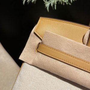 Replica Hermes Top Quality Replica Bag ShopSwift Marsala Brown Silver - best-selling designer handbag dupe