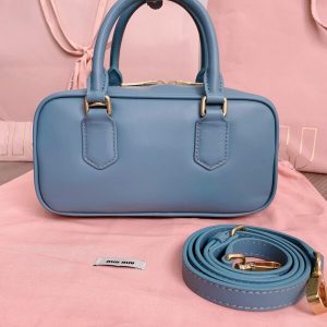 Replica Miu Miu Arcadie Small Full Blue - best quality luxury bag dupe