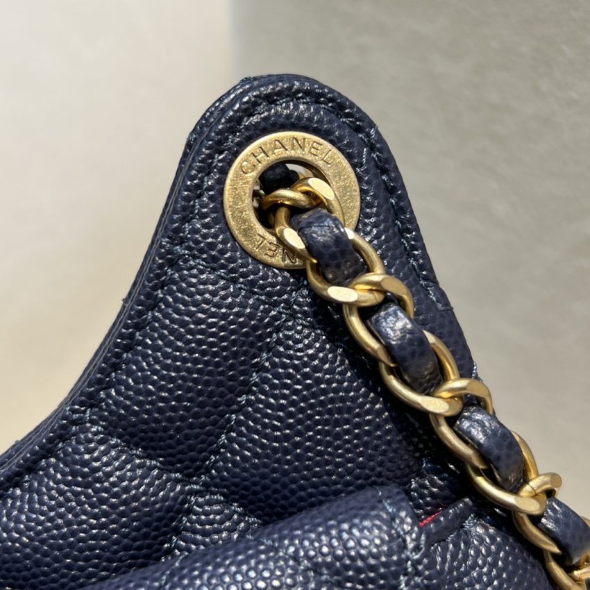 Replica CHANEL 23c Hobo Small Dark Blue - elite superclone designer purse