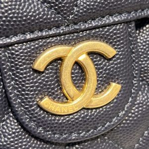 Replica CHANEL 23c Hobo Small Dark Blue - top-rated replica designer bag