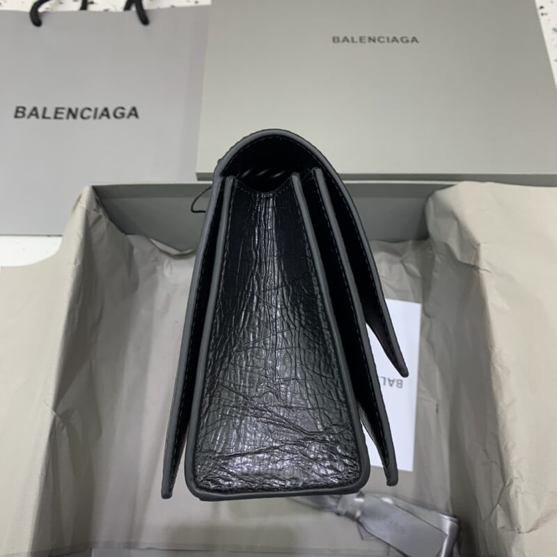 Replica Balenciaga Crush Small Full Black 2.0 - top-rated replica designer bag