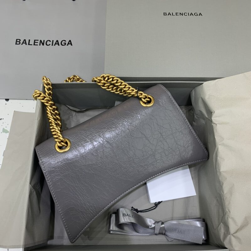 Replica Balenciaga Crush Small Grey - best quality luxury bag dupe