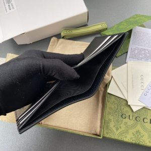 Replica Gucci Marmont Wallet Black - top-tier luxury replica shoulder bag
