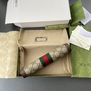 Replica Gucci Ophidia Long Wallet Brown - realistic designer-inspired fake bag