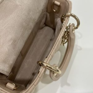 Replica Dior Lady D-Joy Mini Bag Caramel - premium 1:1 fake handbag model