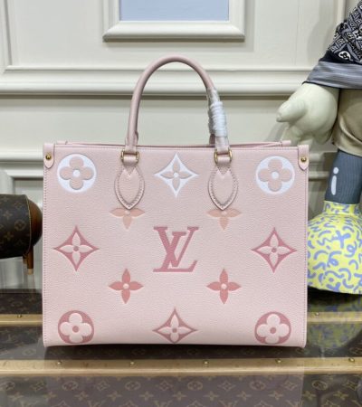 Replica LV OnTheGo Pink - realistic designer-inspired fake bag
