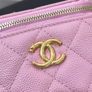 Replica CHANEL 23P Lipstick Bag Pink - high-end fake designer purse