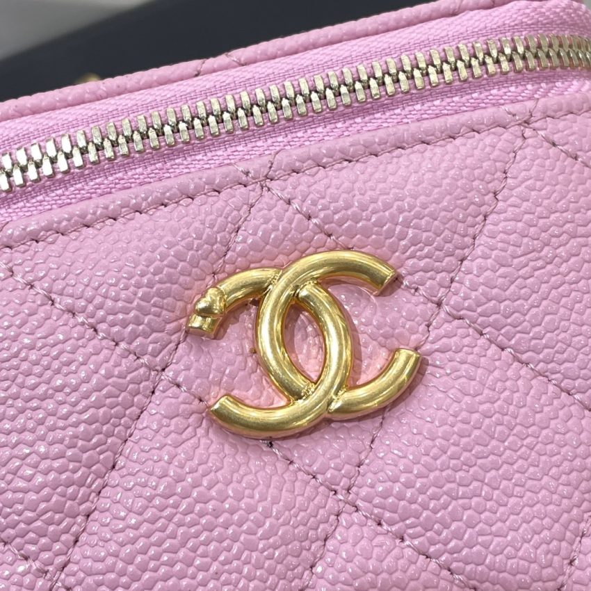 Replica CHANEL 23P Lipstick Bag Pink - high-end fake designer purse