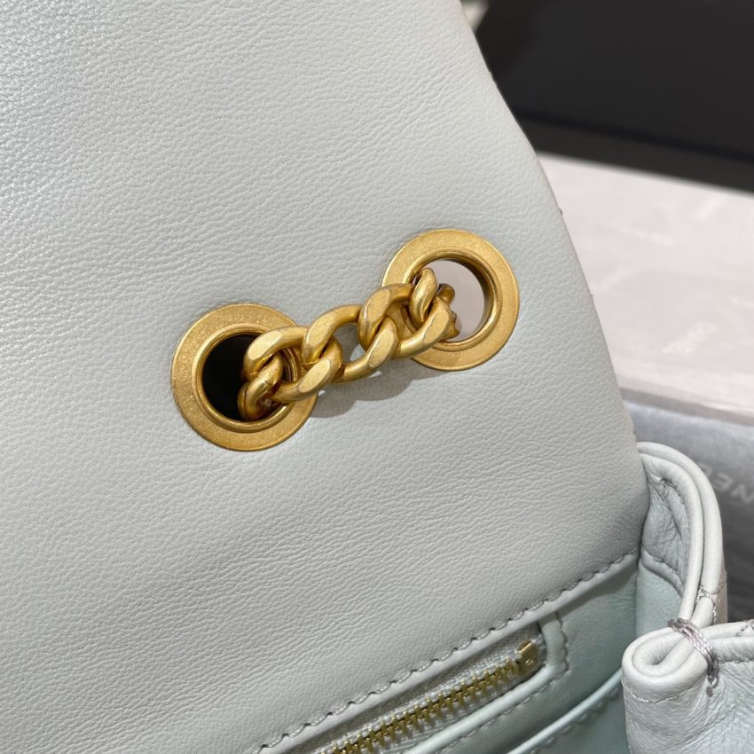 Replica CHANEL 23S Camellia Square Light Blue - top-rated replica designer bag