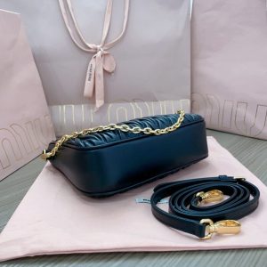 Replica Miu Miu Matelassé Black - high-end fake designer purse