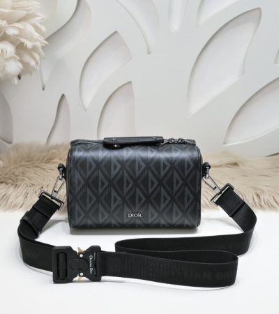 Replica Dior Lingot 22 Diamond Black - 1:1 designer replica handbag