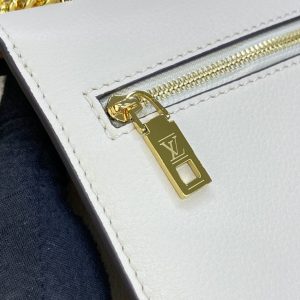Replica Louis Vuitton My Lock White - near-authentic luxury replica handbag