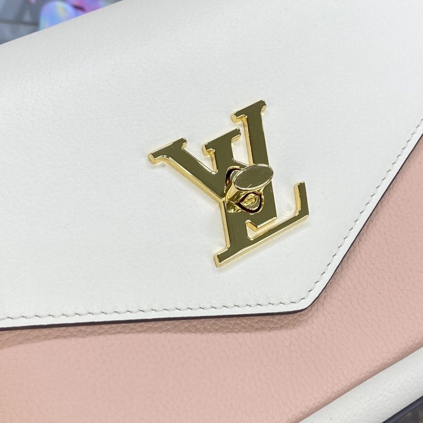 Replica Louis Vuitton My Lock White - best quality luxury bag dupe