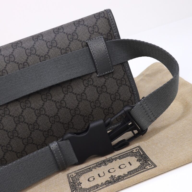 Replica Gucci Ophidia GG Small Waist Grey - top-rated replica designer bag
