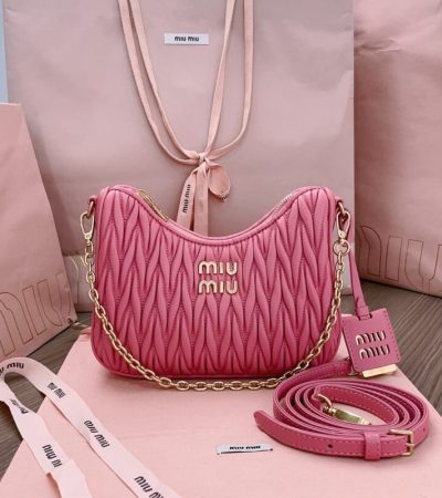 Replica Miu Miu Matelassé Pink - 1:1 designer replica handbag