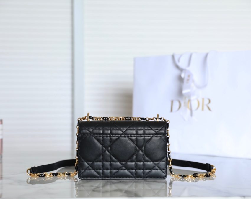 Replica Dior Miss Caro Black - 1:1 designer replica handbag