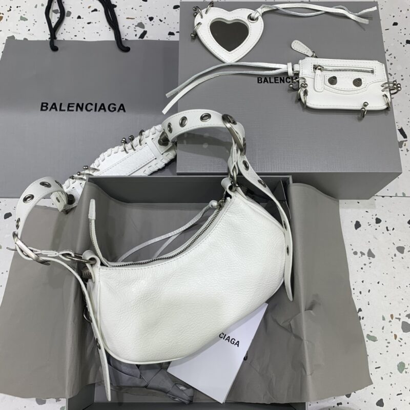 Replica Balenciaga Le Cagole White - near-authentic luxury replica handbag