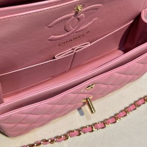 Replica CHANEL Classic Flap 23cm Pink - authentic-look luxury purse replica
